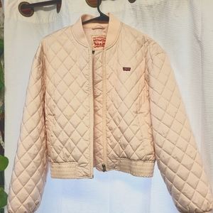 Levi's Quilted Diamond Bomber Jacket